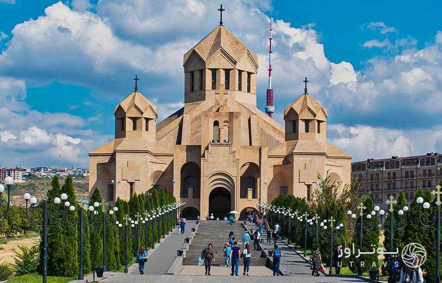 spectacular church of Yerevan